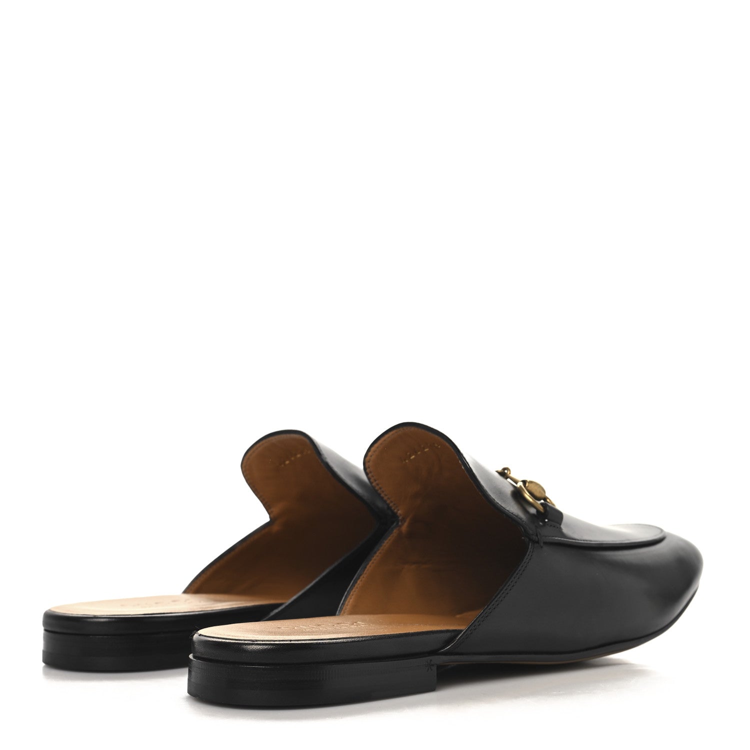 Gucci Calfskin Mens Princetown Slippers 11 Black 5 of 10