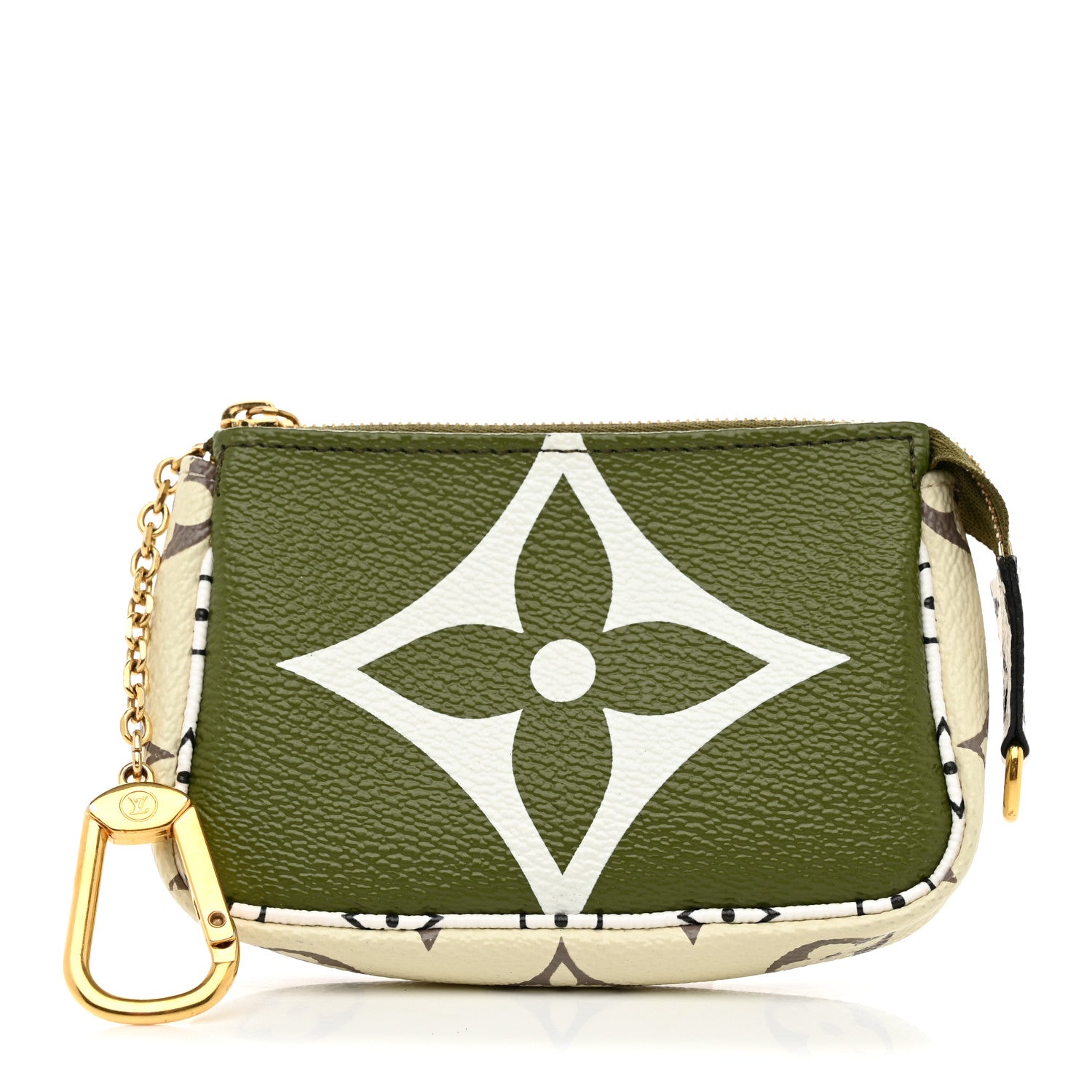 Louis Vuitton Monogram Giant Micro Pochette Accessories Kaki White 1 of 7