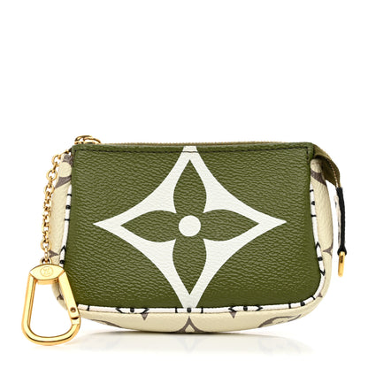 Louis Vuitton Monogram Giant Micro Pochette Accessories Kaki White 1 of 7