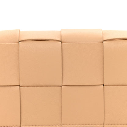 Bottega Veneta Lambskin Intreccio Cassette Belt Belt Bag Almond 7 of 8