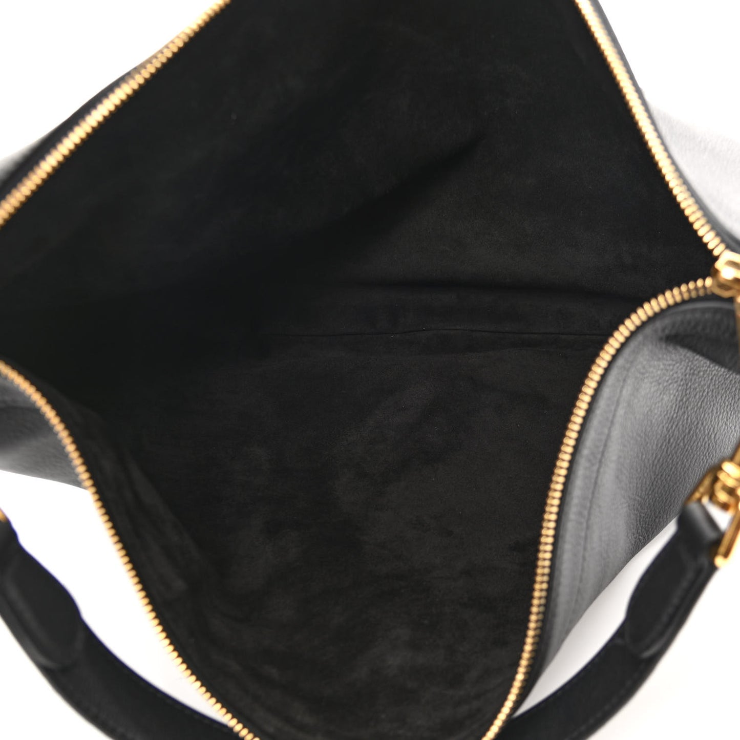 Supple Calfskin Medium Strap Leandre Shoulder Bag Black