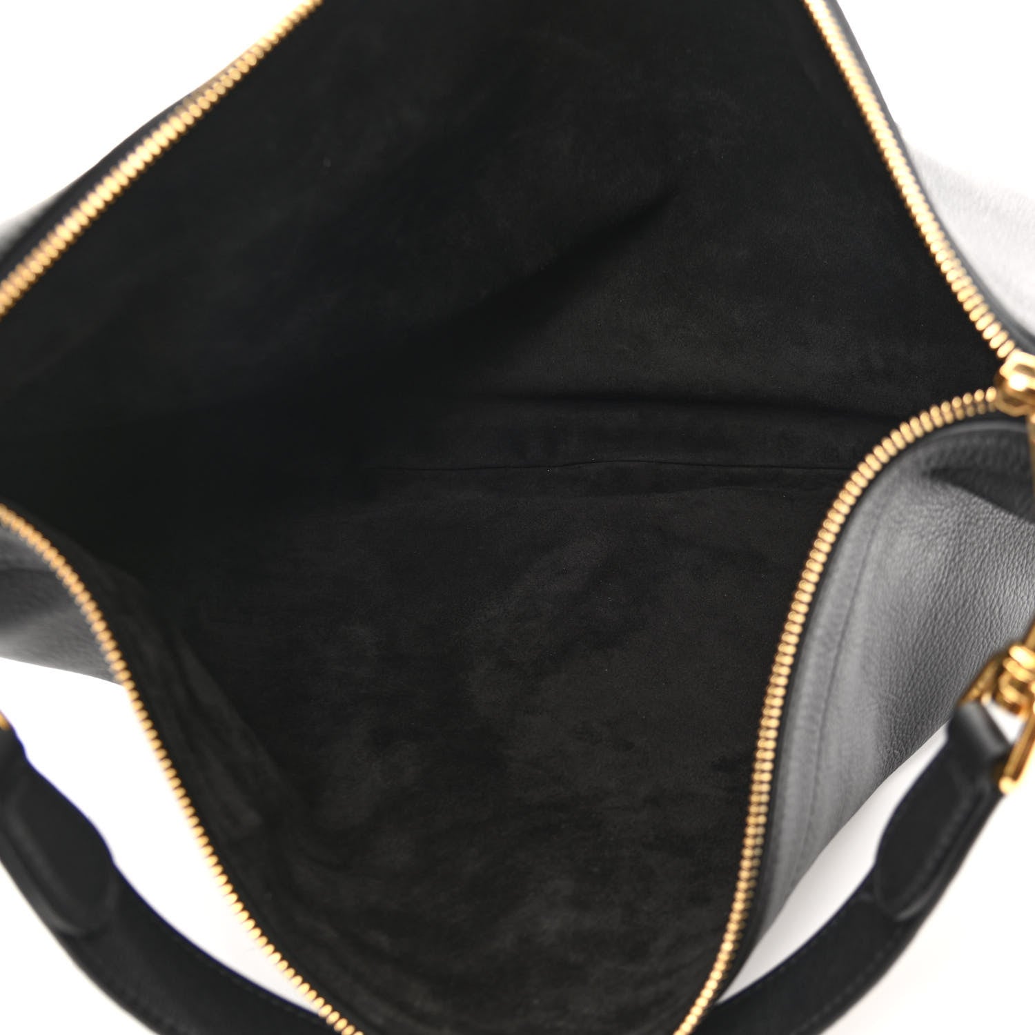 Celine Supple Calfskin Medium Strap Leandre Shoulder Bag Black 5 of 9