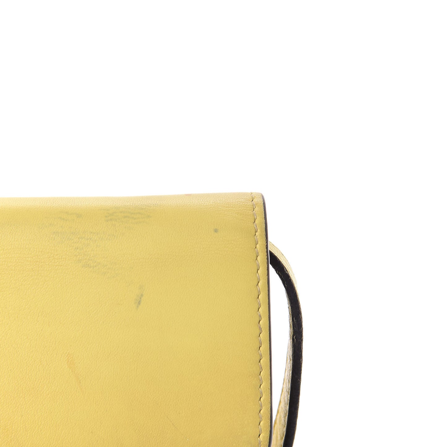 Moon Calfskin Icon Wallet Mimosa Flower