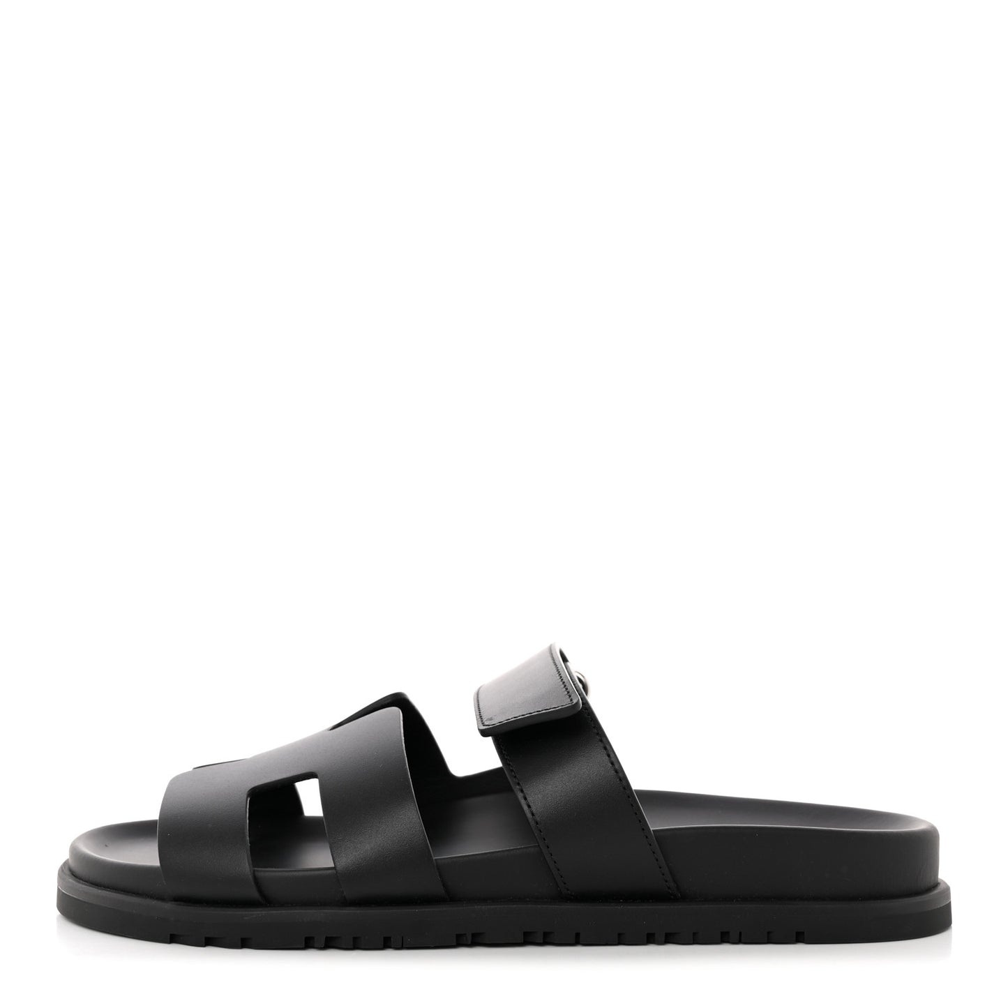 Calfskin Womens Chypre Sandals 40 Black