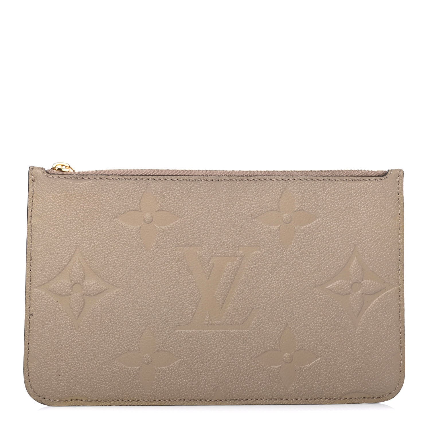 Louis Vuitton Empreinte Monogram Giant Neverfull MM Pochette Tourterelle 1 of 4