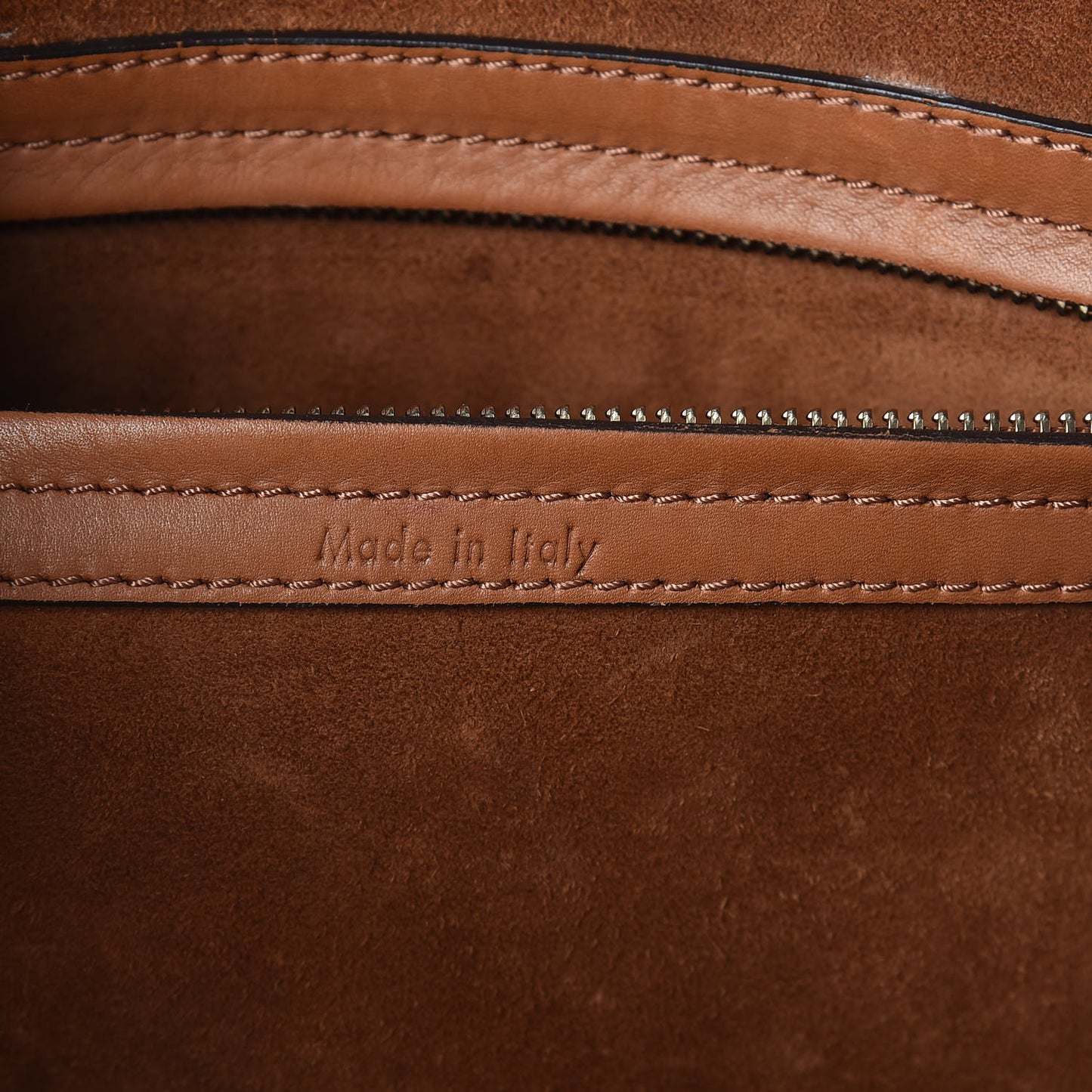 Natural Calfskin Medium Phantom Luggage Tan