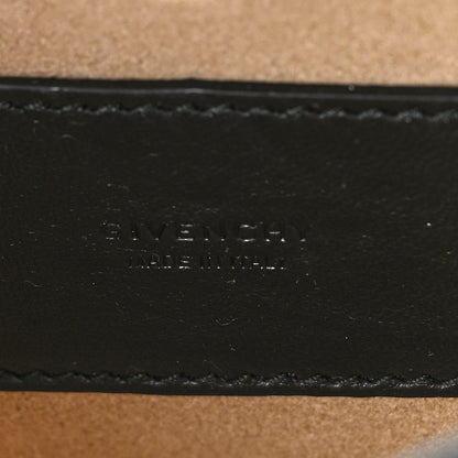 Givenchy Goatskin Quilted GV3 Mini Pocket Convertible Bag Black 6 of 8