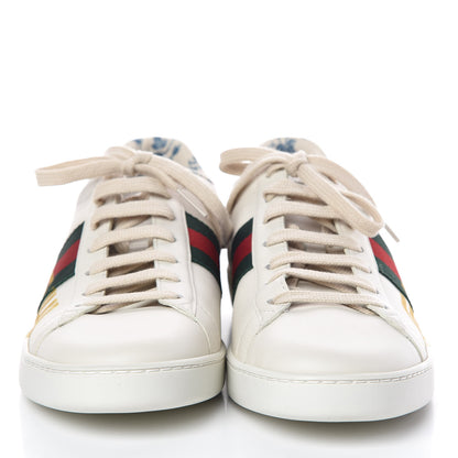 Gucci X SEGA Calfskin Ayers Web Guccy Womens Ace Sneakers 38.5 White 2 of 8