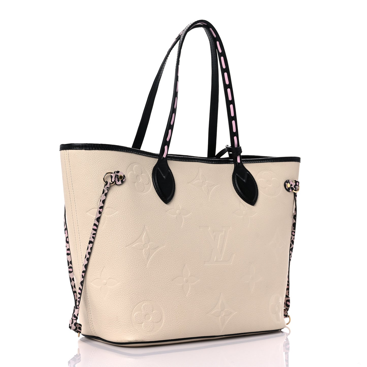 Empreinte Monogram Giant Wild At Heart Neverfull MM Creme
