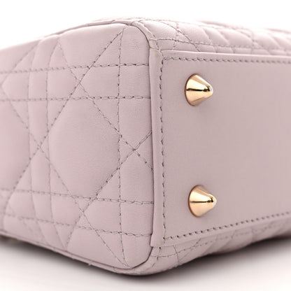 Christian Dior Lambskin Cannage Small My ABCDior Lady Dior Light Pink 8 of 17