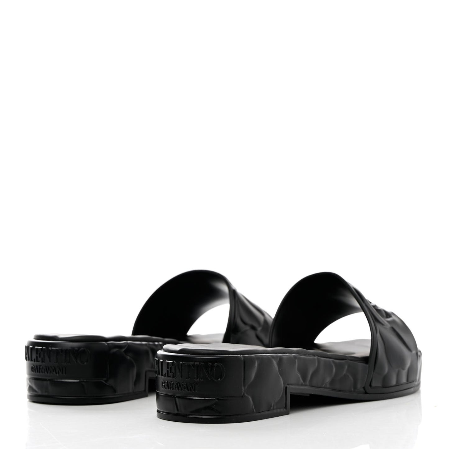 Rubber Atelier 03 Rose Edition 25/40mm Platform Slide Sandals 39 Black