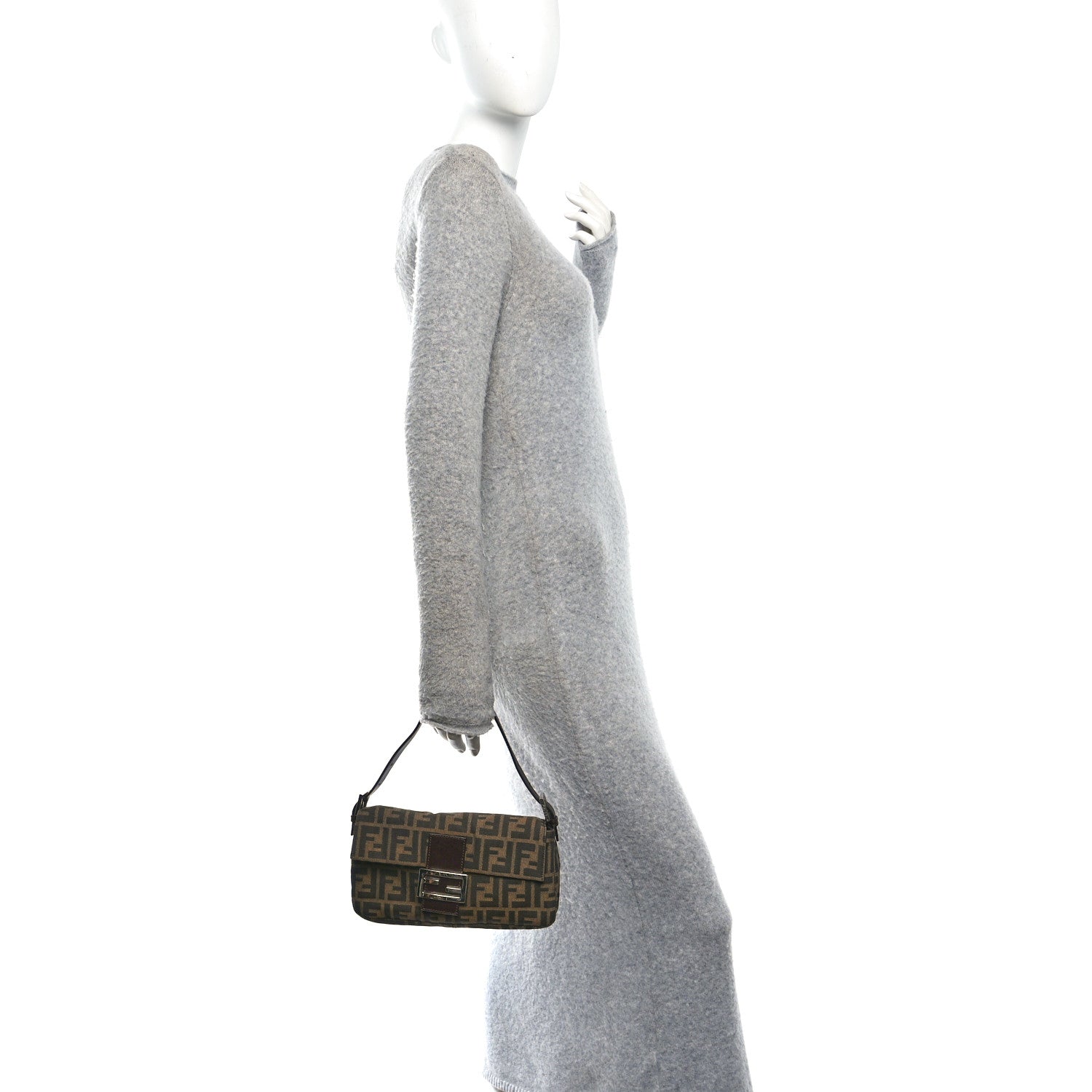 Fendi Zucca Baguette Tobacco 2 of 11