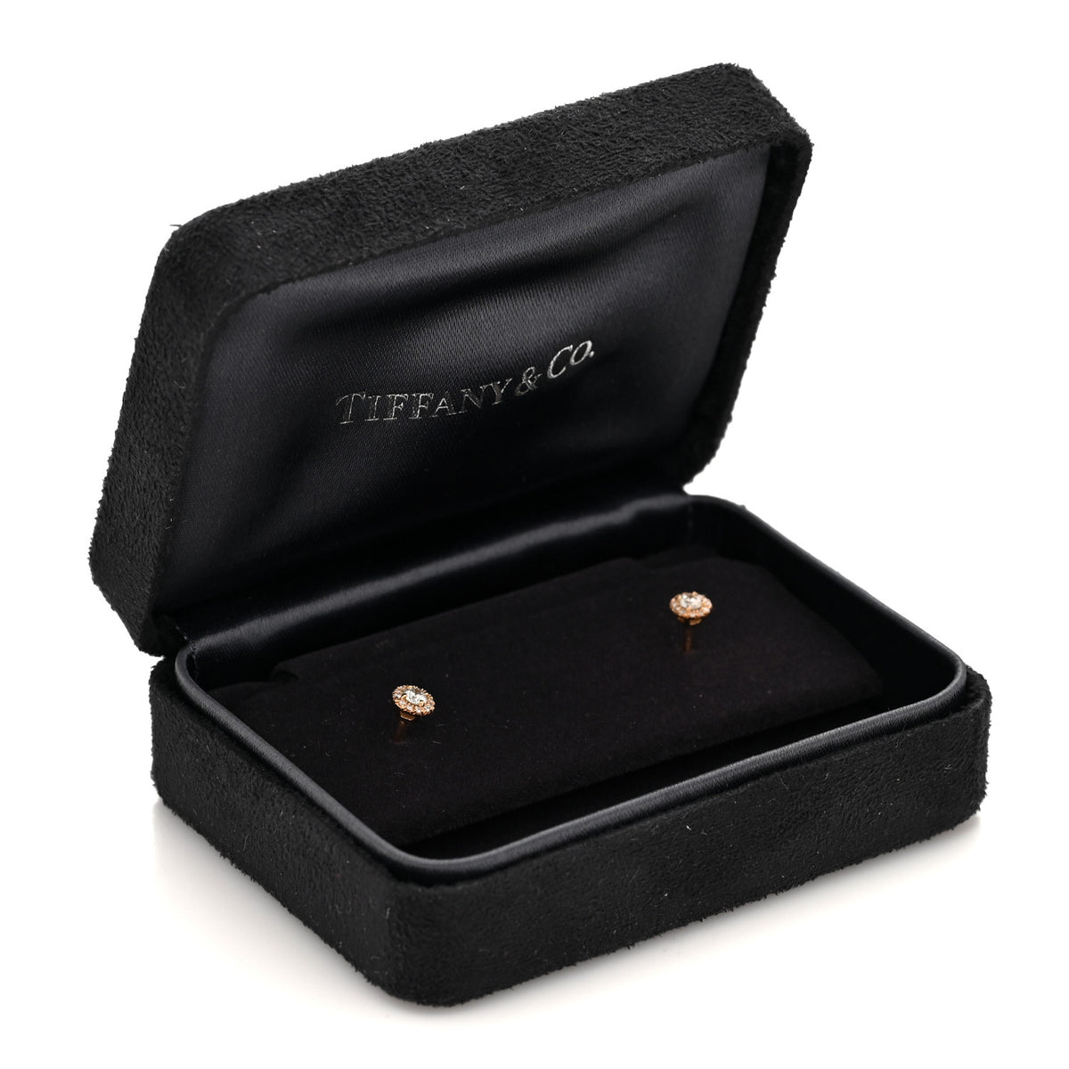 Rose Gold Diamond .17ctw Mini Soleste Earrings