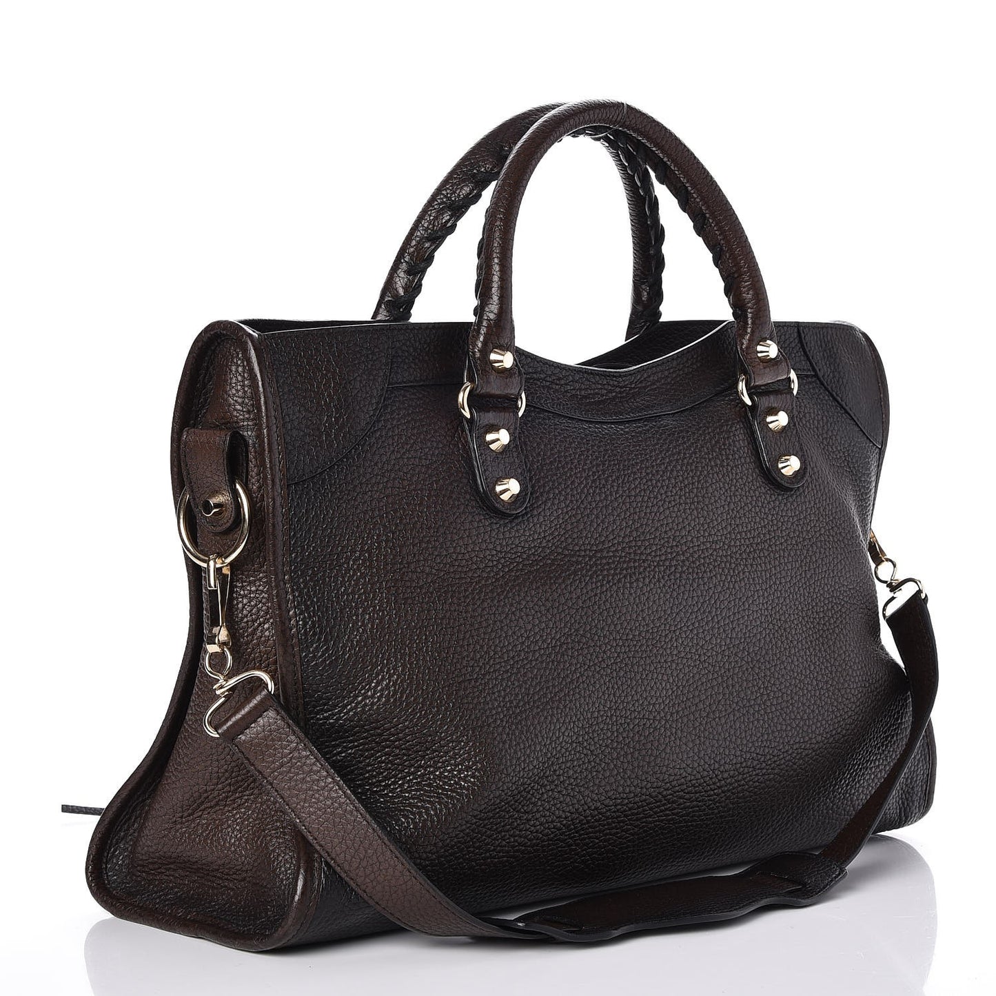 Vibrato Calfskin Classic Gold Hardware City Marron