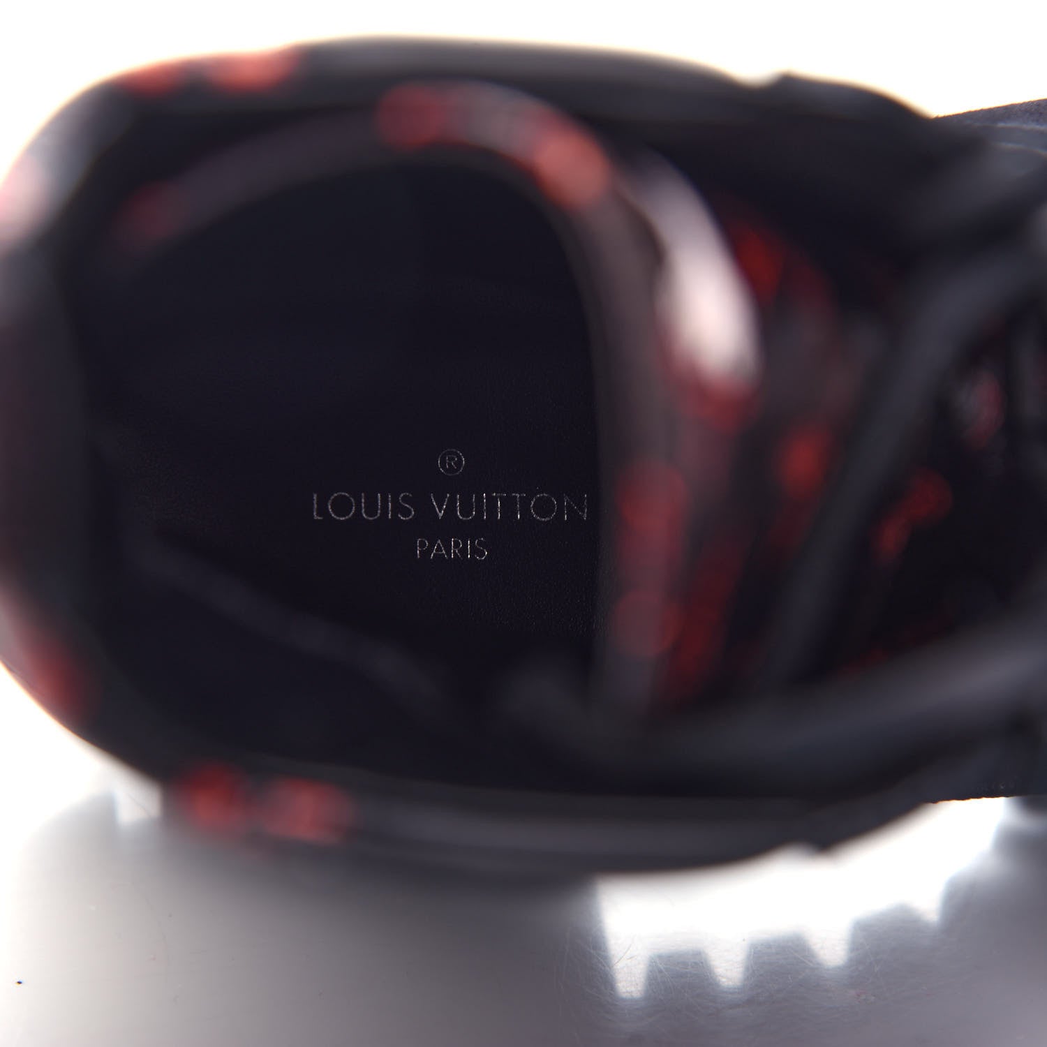 Louis Vuitton Suede Calfskin Catogram Laureate Platform Desert Boots 36 Black Marron 8 of 11