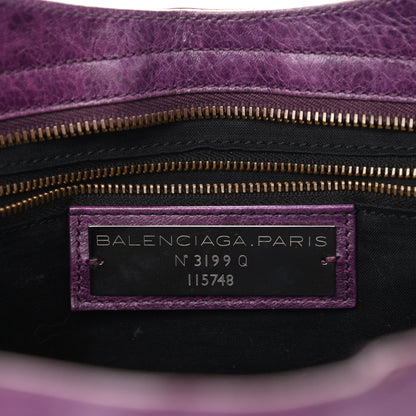 Balenciaga Agneau Classic Hardware City Raisin 6 of 10