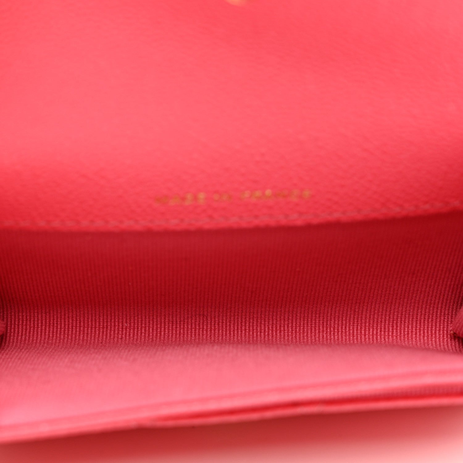 Chanel Caviar Quilted Flap Card Holder Wallet Pink 4 of 7