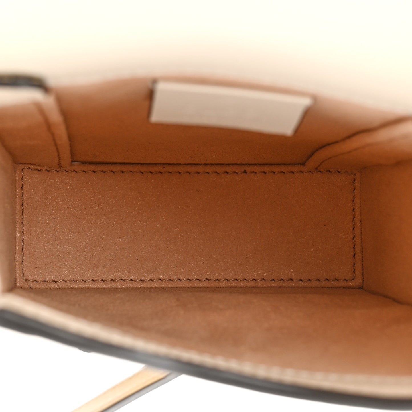 GG Supreme Monogram Azalea Calfskin Mini Horsebit 1955 Crossbody Bag Beige Ebony Mystic White
