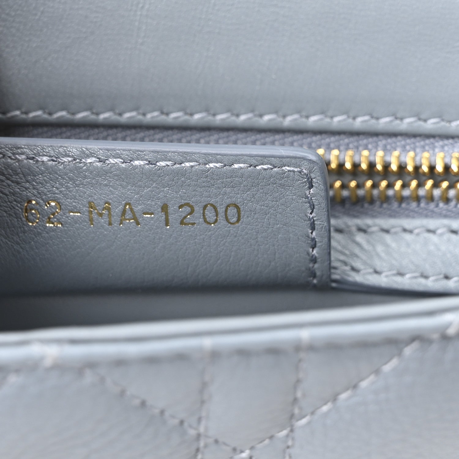Christian Dior Calfskin Cannage Small Caro Bag Cloud Blue 7 of 11