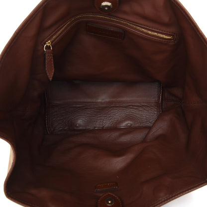Burberry House Check Bridle Calfskin Medium Salisbury Tote Brown 5 of 12