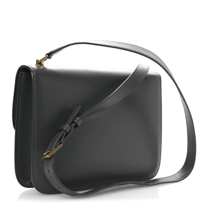 Saint Laurent Smooth Calfskin Carre Satchel Fog 3 of 13