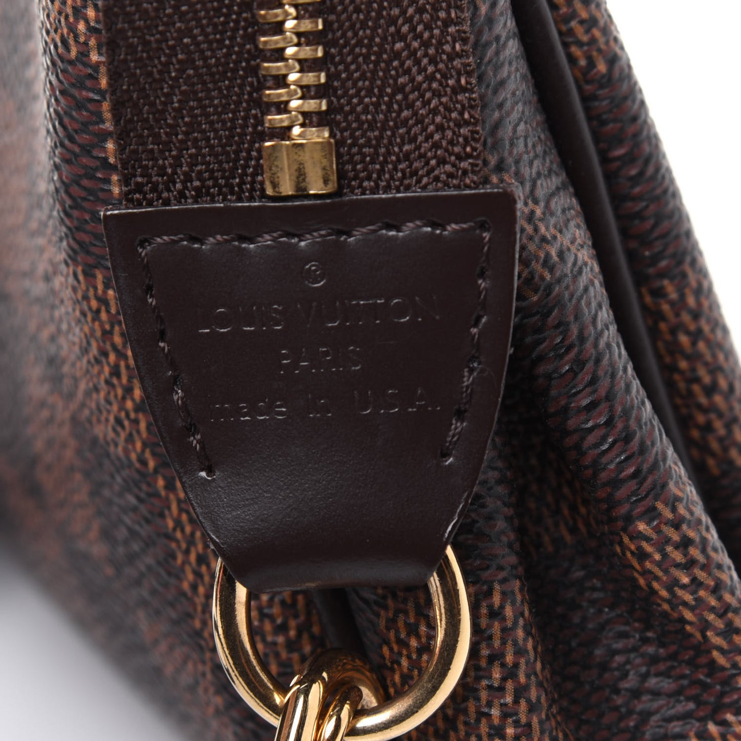 Damier Ebene Eva Clutch