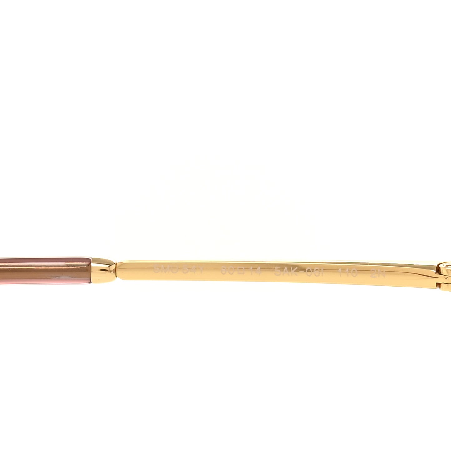 Metal Aube Sunglasses SMU54Y Mauve