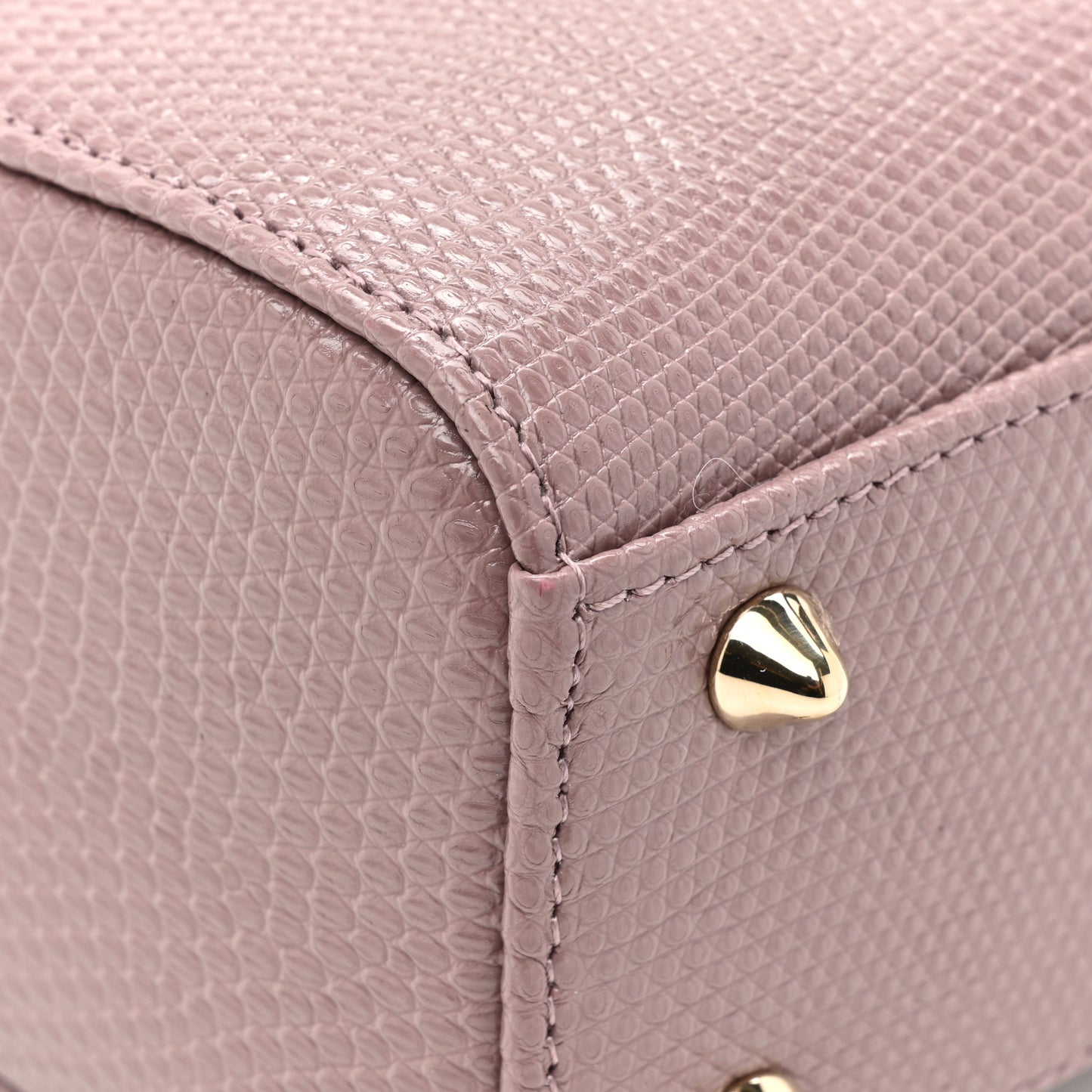 Lizard Small Lady Dior Peony Pink