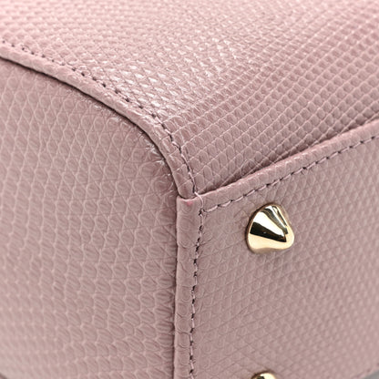 Christian Dior Lizard Small Lady Dior Peony Pink 10 of 13