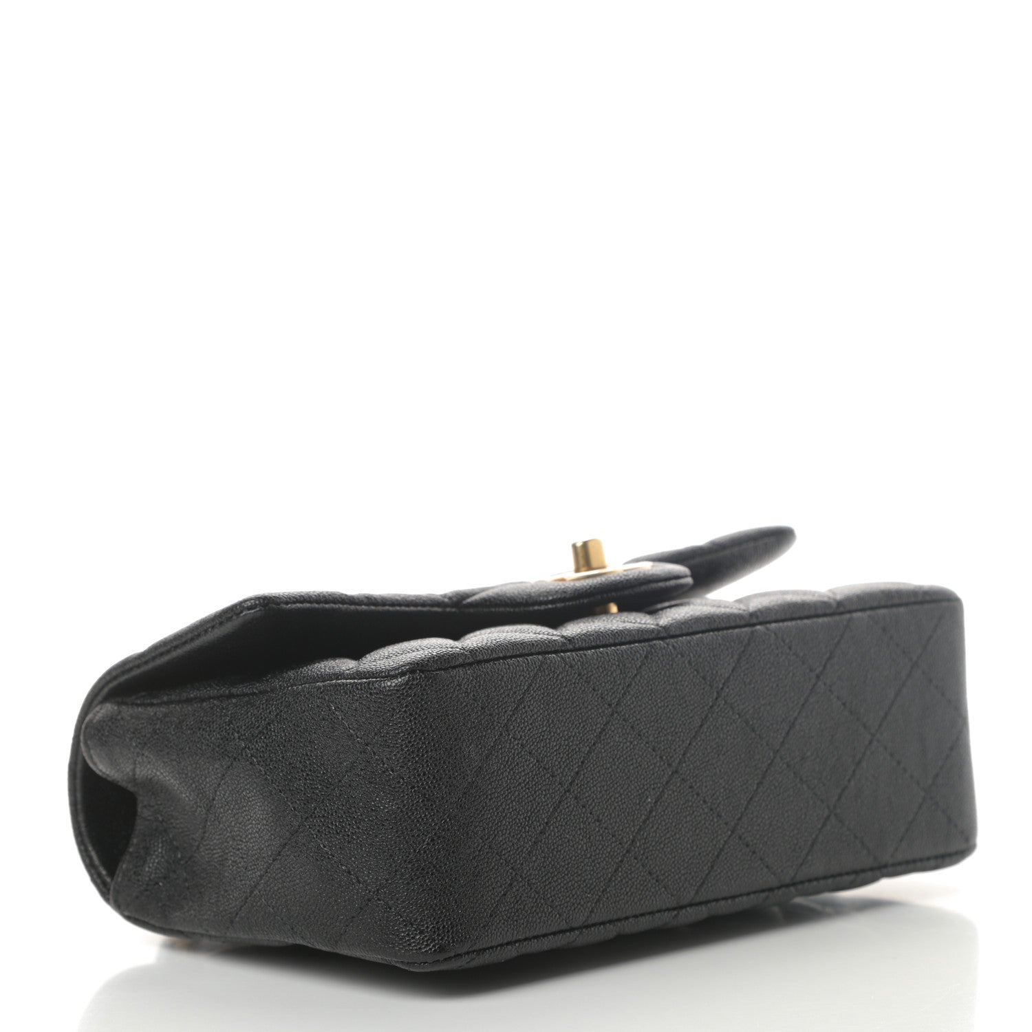 Chanel Caviar Quilted Mini Top Handle Rectangular Flap Black 4 of 11