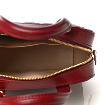 Louis Vuitton Lambskin Malletage Mini Dora Carmine 5 of 11