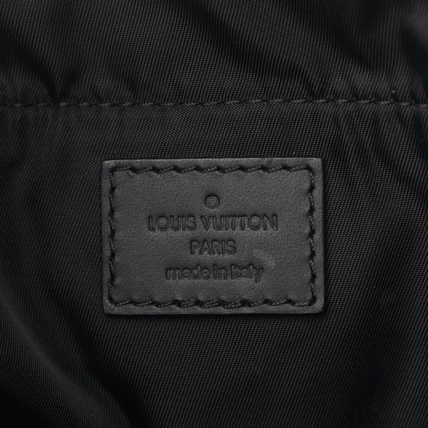 Calfskin Monogram Shadow Nano Bag Black
