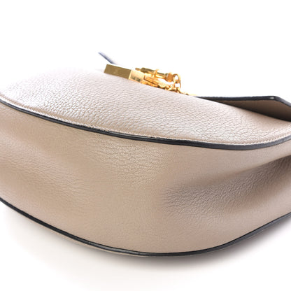 Chloe Grained Lambskin Drew Shoulder Bag Motty Grey 6 of 9