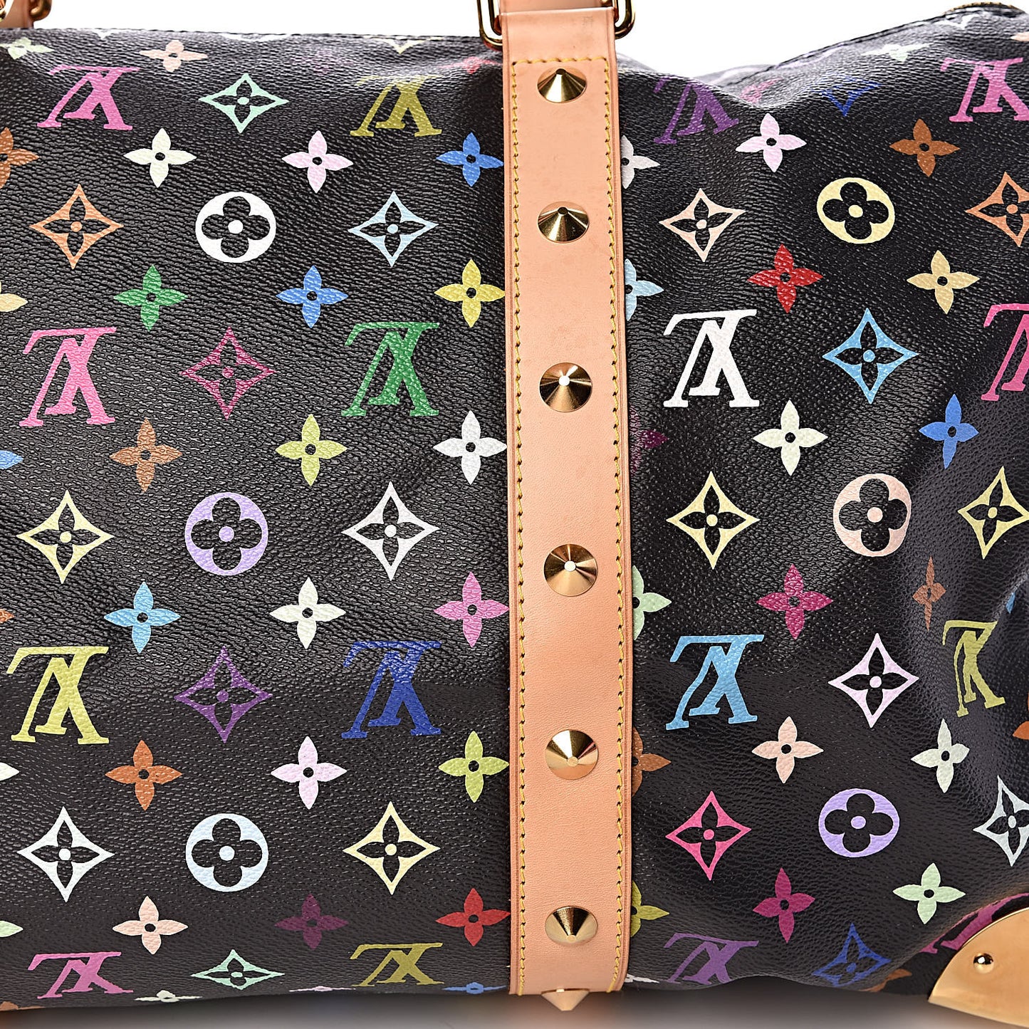 Monogram Multicolor Keepall 45 Black