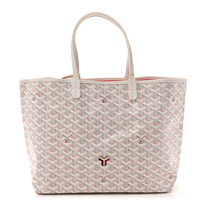 Goyard Goyardine Saint Louis Claire Voie PM White Pink 1 of 11
