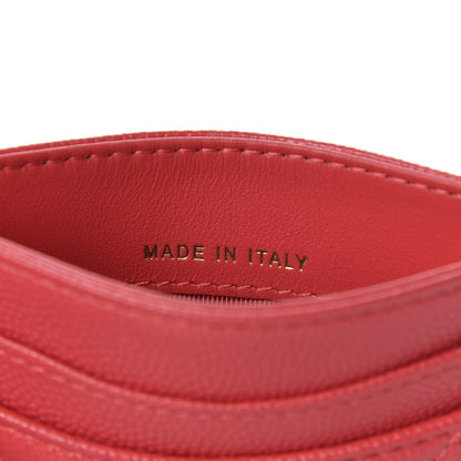 Chanel Caviar Quilted Card Holder Red 7 of 9