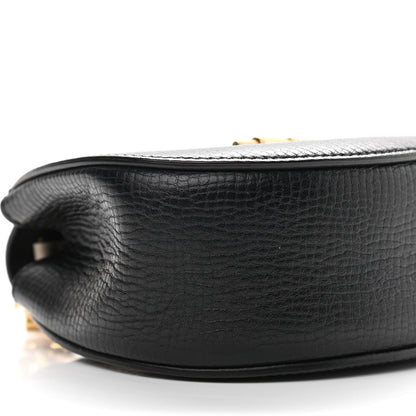 Chloe Textured Calfskin Lambskin Nano Drew Shoulder Bag Black 8 of 15