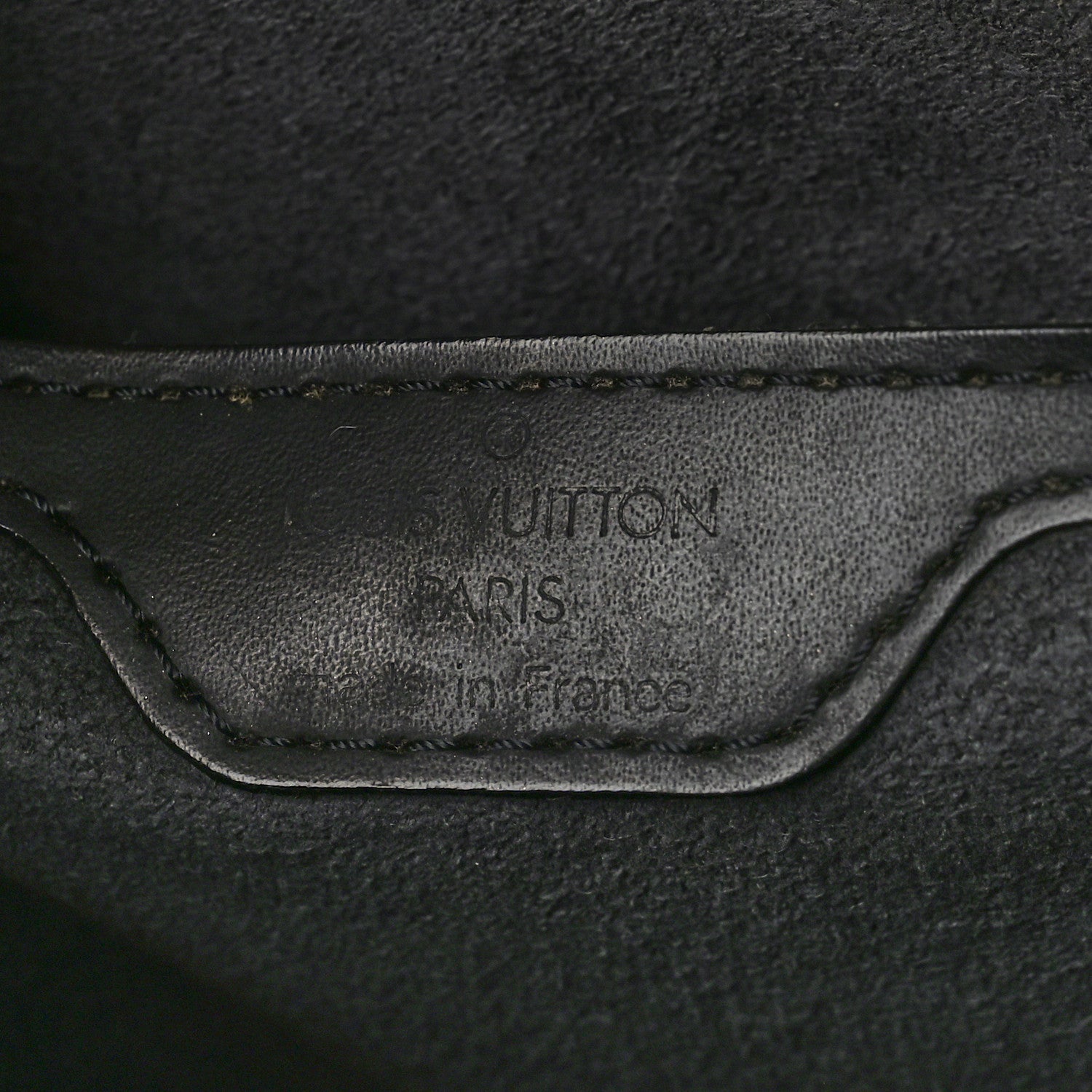 Louis Vuitton Epi Saint Jacques PM Black 6 of 8