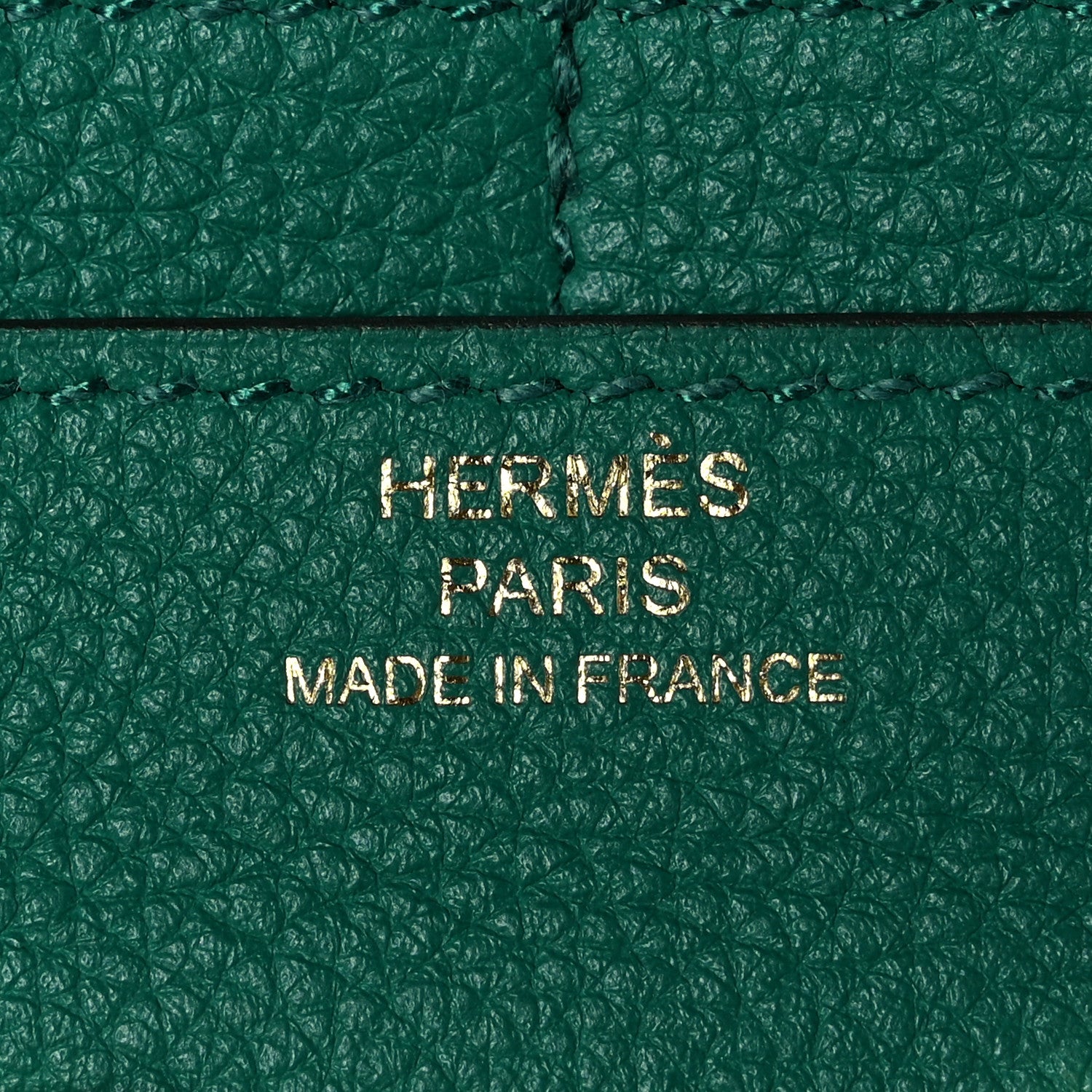 Hermes Evercolor Constance Short Wallet Vert Vertigo 6 of 9