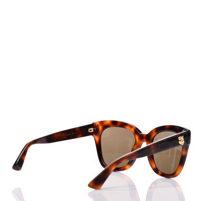 Gucci Acetate Square Frame Sunglasses GG0029S Tortoise 3 of 6