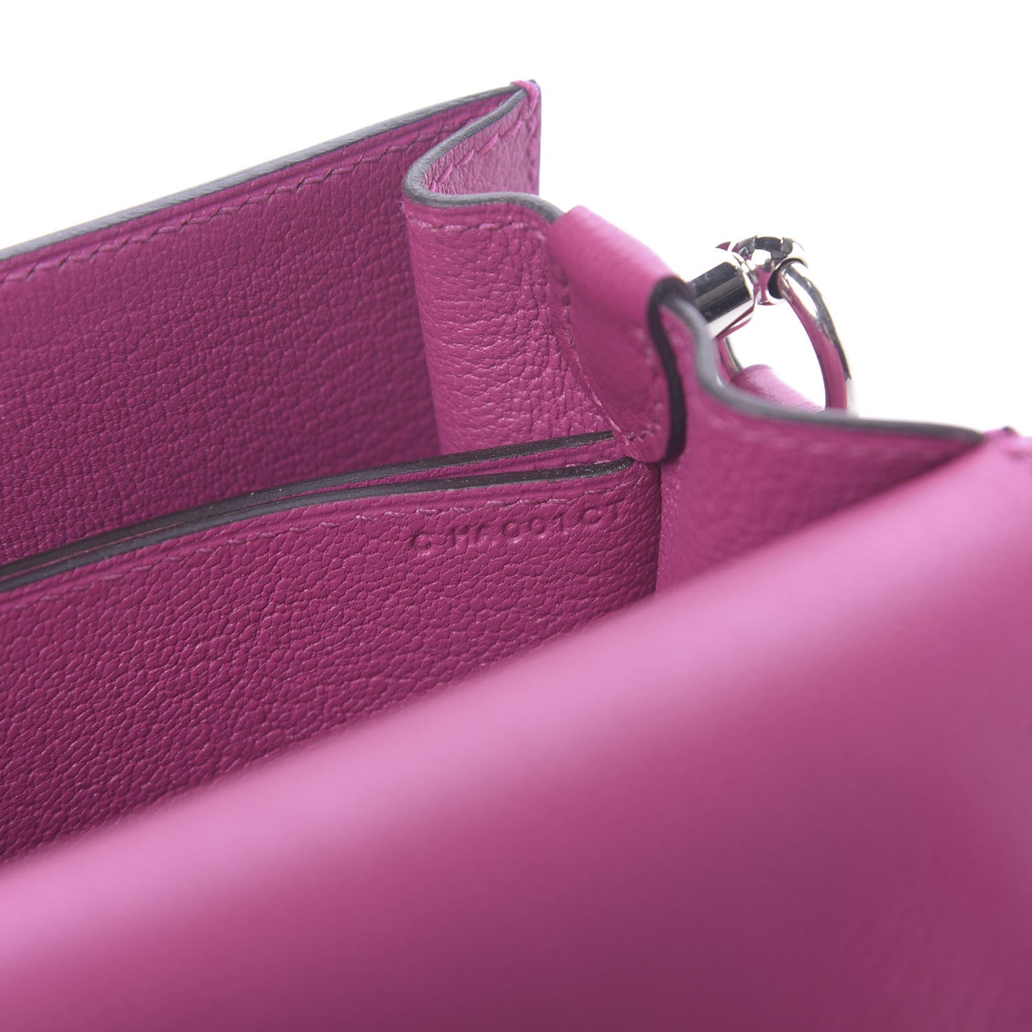 Hermes Evercolor Mini Sac Roulis Rose Pourpre 7 of 10