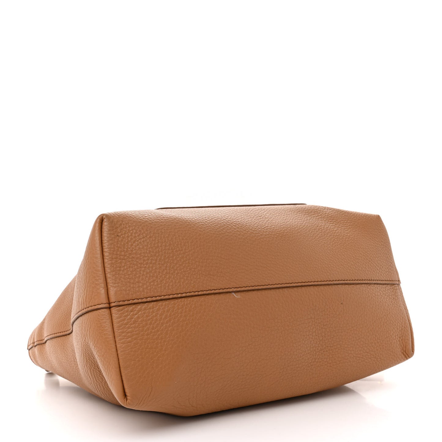 Vitello Daino Pocket Tote Caramel
