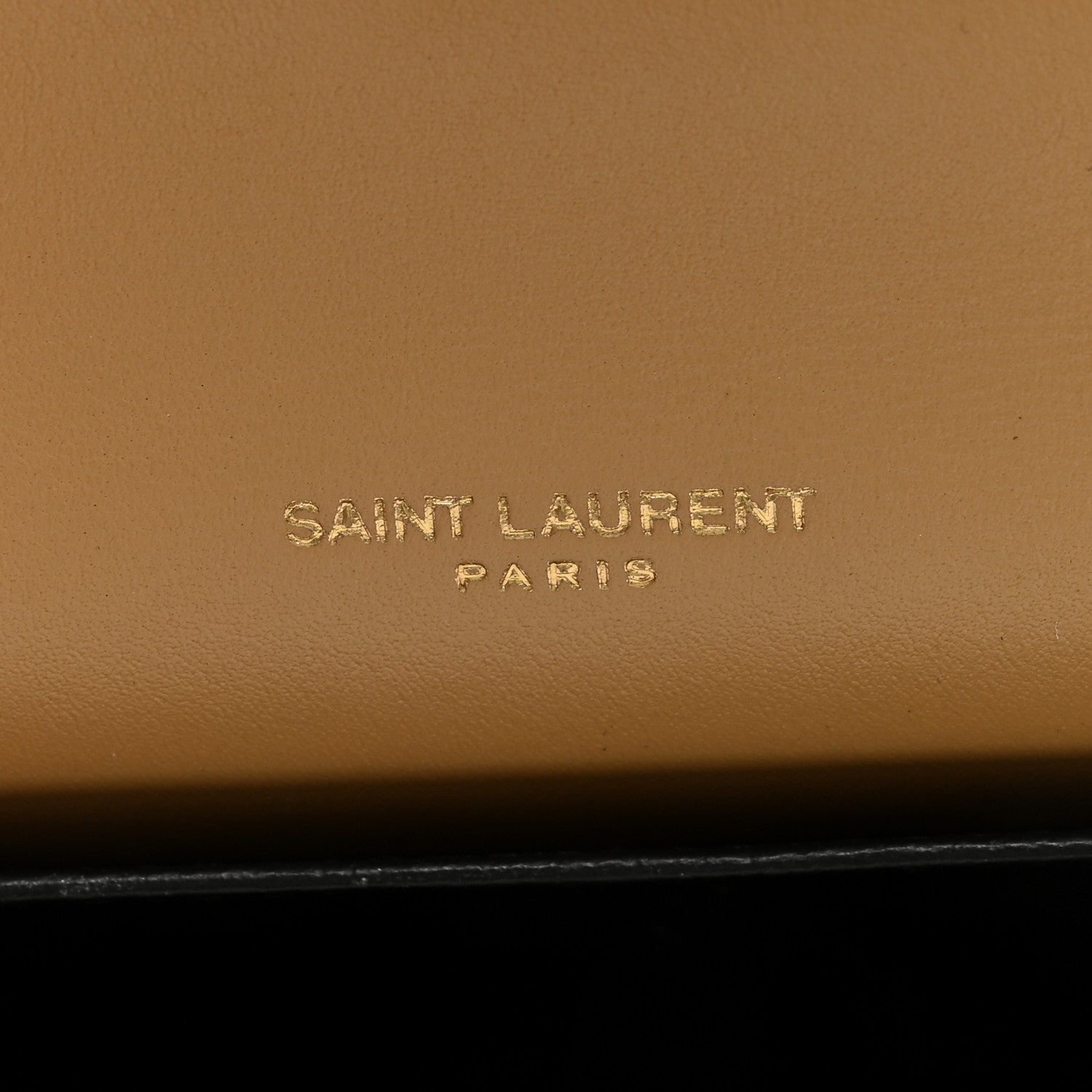 Saint Laurent Micro Raffia Monogram Uptown Chain Wallet Natural Hay Blush 7 of 11