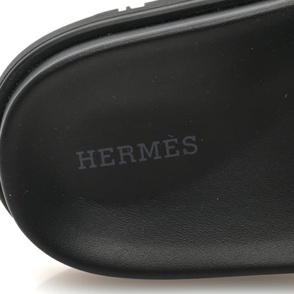 Hermes Calfskin Womens Empire Sandals 37 White 8 of 9