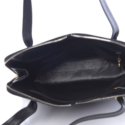 Chanel Caviar Large CC Shoulder Bag Black 5 of 11