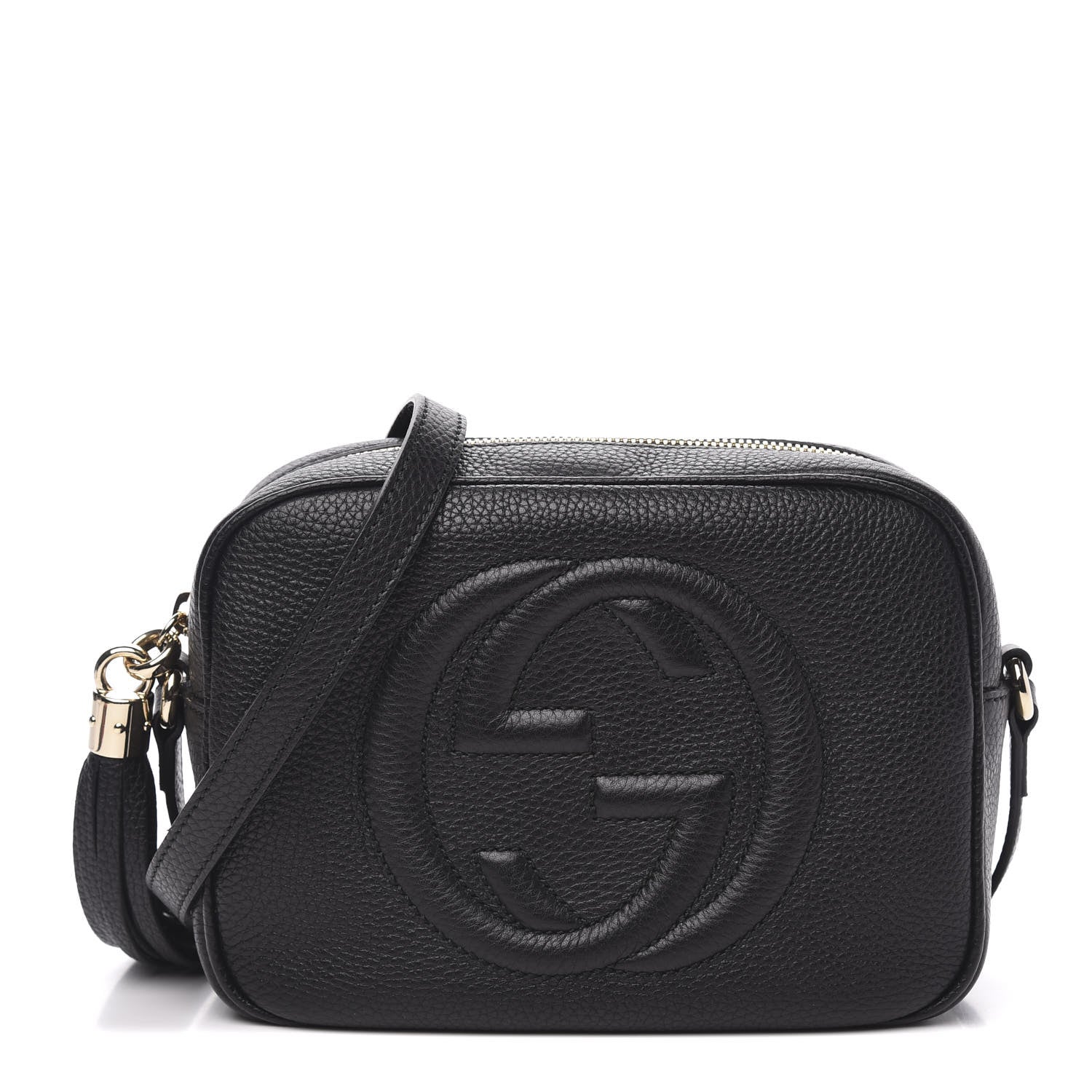 Gucci Pebbled Calfskin Small Soho Disco Bag Black 1 of 10