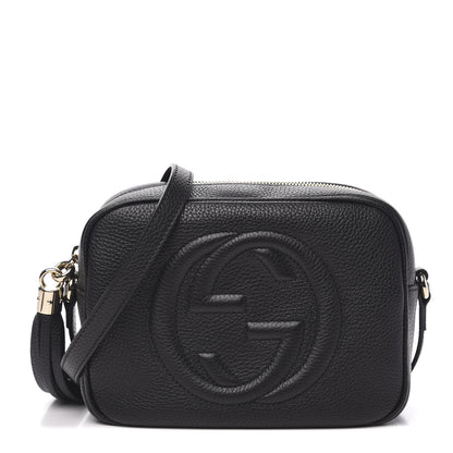 Gucci Pebbled Calfskin Small Soho Disco Bag Black 1 of 10