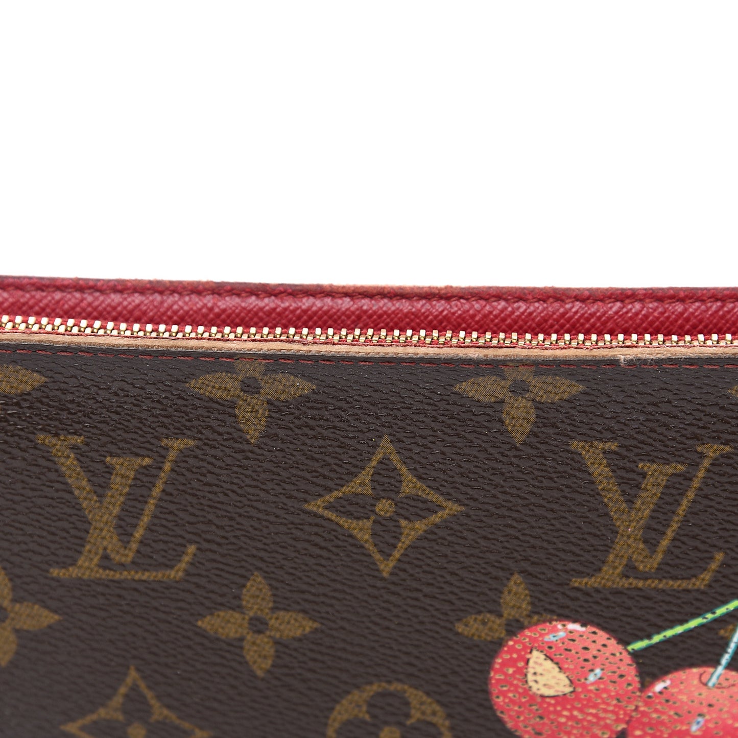 Monogram Cerises Zippy Wallet