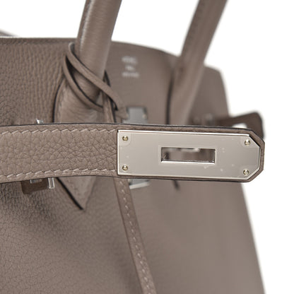 Hermes Togo Birkin 30 Gris Asphalte 28 of 33