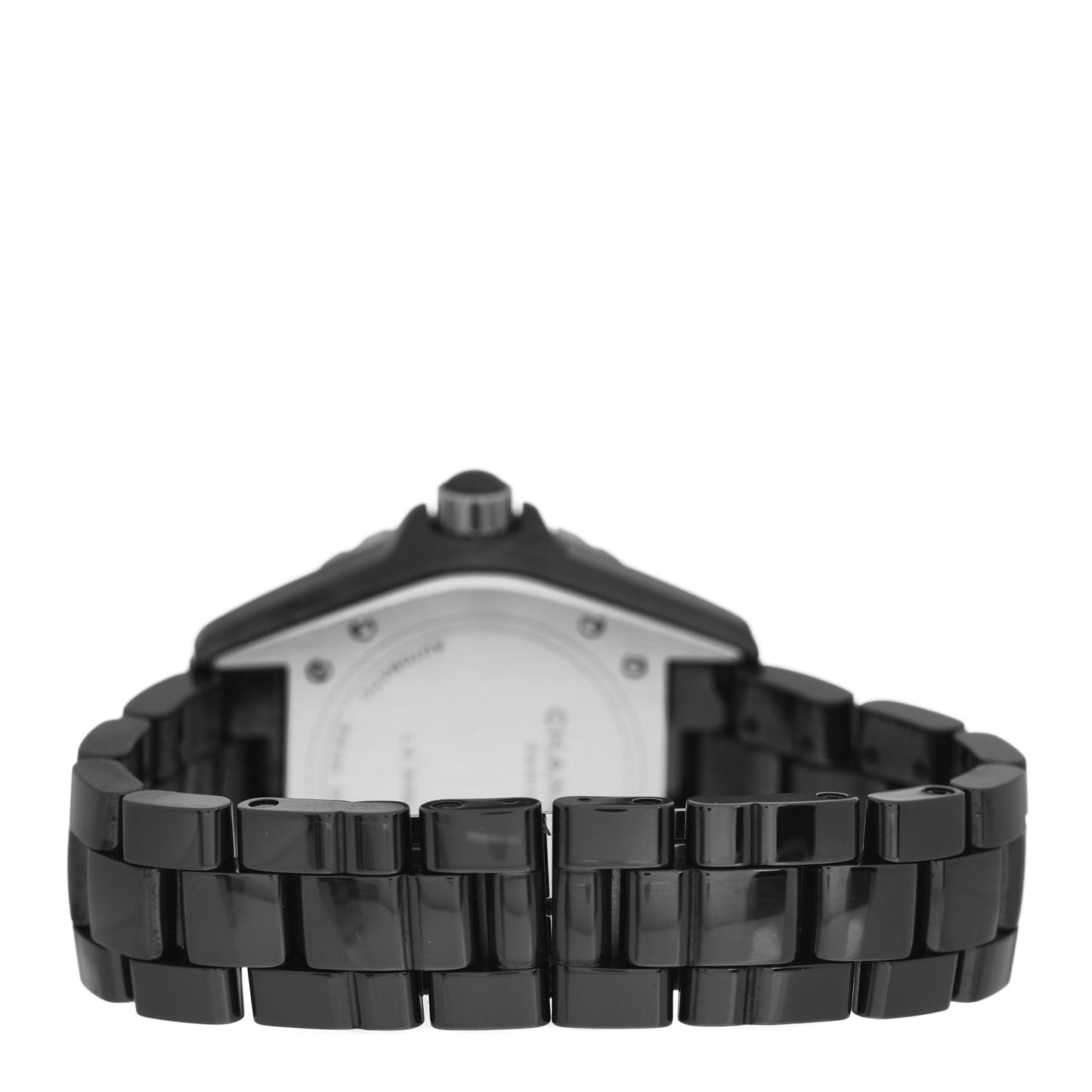 Stainless Steel Ceramic Ruby 38mm J12 Automatic Watch Black